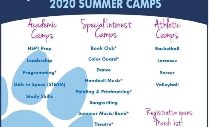 2020 summer camps