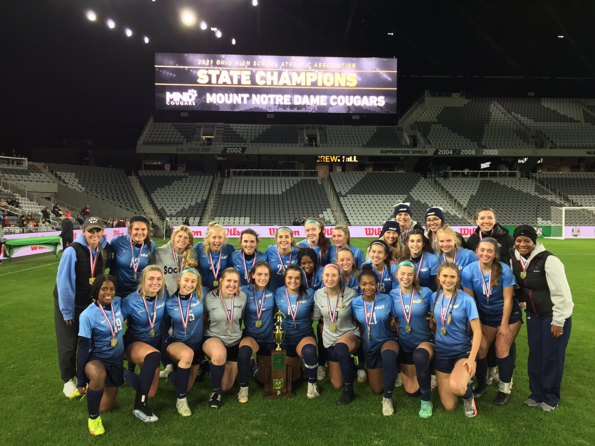 MND Soccer Wins State Championship Mount Notre Dame High School