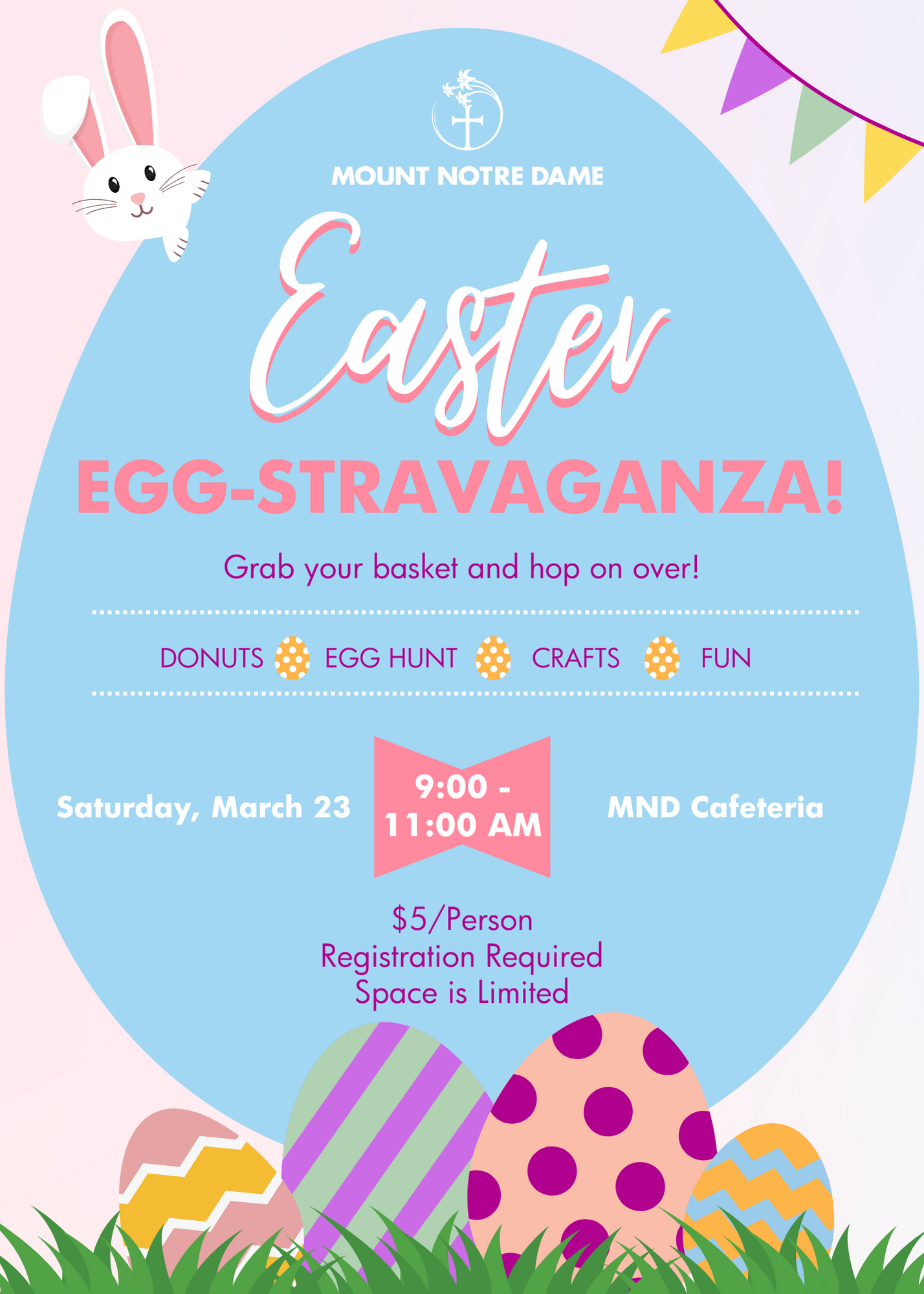 2024 Egg Event Mount Notre Dame High School